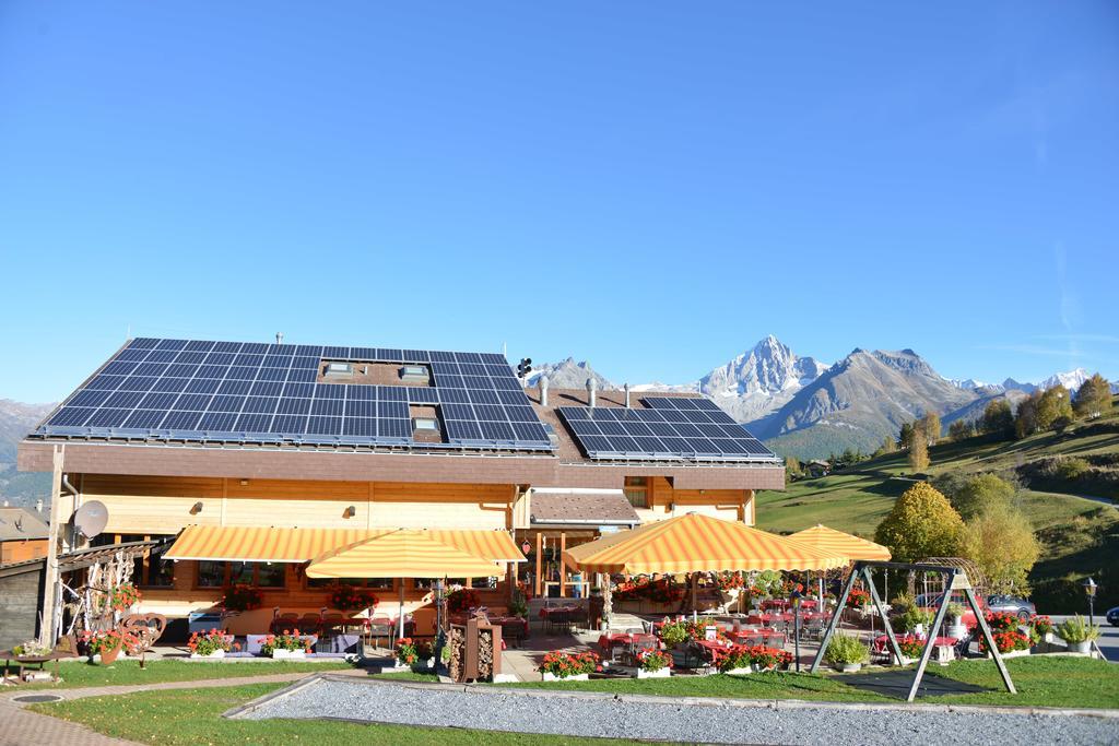 Hotel-Restaurant Ronalp Bürchen Exterior foto